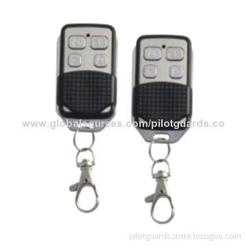 Remote Controllers with 433MHz, China manufacture for Arm, Disarm, Home and Emergency, CE and RoHS